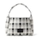 ギンガム チェック ニット バッグ
