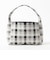 ギンガム チェック ニット バッグ