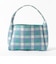 ギンガム チェック ニット バッグ