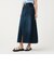 スリットデニム ナロー スカート