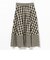 クレイジーギンガム フレアスカート