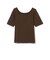 メタルチャーム スクエアネック Tシャツ
