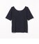 メタルチャーム スクエアネック Tシャツ