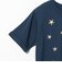 星 刺繍 Tシャツ