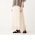 シアー プリーツ スカート