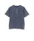 加工 ワッフル ヘンリーネック ショートスリーブ Tシャツ