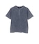 加工 ワッフル ヘンリーネック ショートスリーブ Tシャツ