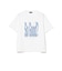 ウェーブフォント グラフィック Tシャツ