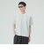 綿ライクポリ ボーダー Tシャツ（吸水速乾）