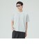 綿ライクポリ ボーダー Tシャツ（吸水速乾）
