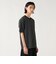 綿ライクポリ ボーダー Tシャツ（吸水速乾）