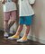 【WEB限定】ハーフ レギンス パンツ 2026SS（80～130cm）子供服 夏物 まとめ買い キッズ プチプラ 定番