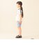 【WEB限定】ハーフ レギンス パンツ 2026SS（80～130cm）子供服 夏物 まとめ買い キッズ プチプラ 定番