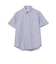 カラミ ショートスリーブ ボタンダウンシャツ