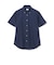 カラミ ショートスリーブ ボタンダウンシャツ