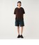リップルダブルフェイス フェイクレイヤード Tシャツ（接触冷感）