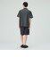 ワッシャーナイロン ワイド ショートパンツ