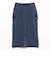 カットデニム スカート