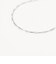 ステンレス シンプルチェーンネックレス