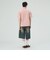 フェード ワンポイント プリント Tシャツ