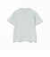 フェード ワンポイント プリント Tシャツ