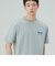 フェード ワンポイント プリント Tシャツ