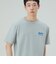 フェード ワンポイント プリント Tシャツ