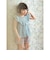 刺繍 フリル プルオーバー セット 2026SS（90～140cm）通学 プチプラ 定番 セットアップ