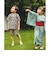 幾何学柄 甚平 2026SS （90～130cm）お祭り 女の子 男の子 夏休み 花火大会 夕涼み