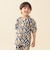 幾何学柄 甚平 2026SS （90～130cm）お祭り 女の子 男の子 夏休み 花火大会 夕涼み