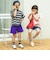 ツートン ギャザー Tシャツ 2026SS (90～140cm) 子供服 夏物 プチプラ