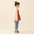 ツートン ギャザー Tシャツ 2026SS (90～140cm) 子供服 夏物 プチプラ