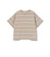 ビッグ ボーダー Tシャツ 2026SS (90～150cm) 外遊び プチプラ 通園 通学 公園 定番
