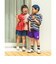 ビッグ ボーダー Tシャツ 2026SS (90～150cm) 外遊び プチプラ 通園 通学 公園 定番