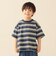 ビッグ ボーダー Tシャツ 2026SS (90～150cm) 外遊び プチプラ 通園 通学 公園 定番
