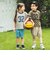 ナンバリング メッシュ Tシャツ 2026SS (90～140cm) 子供服 夏物 キッズ プチプラ 人気 スポーティ