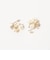 ミックスパール フリンジ ピアス