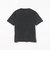アップリケ ウォッシュ クルーネック Tシャツ