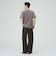 カーブ ワイド ストレート デニムパンツ