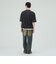 加工 ヘンリーネック ワッフル Tシャツ