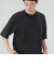 加工 ヘンリーネック ワッフル Tシャツ
