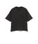 加工 ヘンリーネック ワッフル Tシャツ