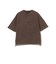 加工 ヘンリーネック ワッフル Tシャツ