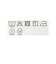 切り替え レース シャツ