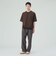 ポリトロ リブ ヘンリーネック Tシャツ