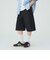 デニムライク カーブバギー ショートパンツ