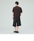 ストレッチツイル 2タック ワイド ショートパンツ