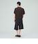 ストレッチツイル 2タック ワイド ショートパンツ