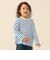 ボーダー ロング Tシャツ 2026FW（90～140cm）キッズ 定番 カジュアル プチプラ