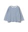 ボーダー ロング Tシャツ 2026FW（90～140cm）キッズ 定番 カジュアル プチプラ